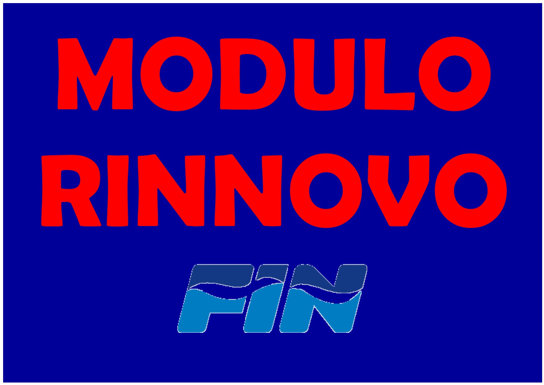 MODULO RINNOVO